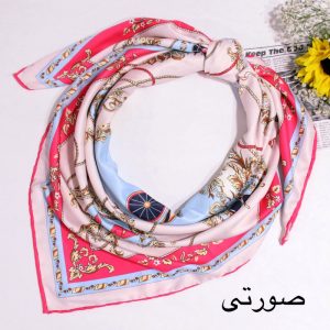 روسری زنانه آنالیا مدل ابریشم توییل بهاره کد 9802
