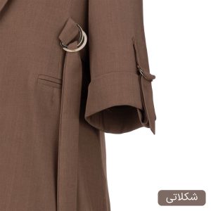 مانتو زیر زانو زنانه السانا مدل آیرال کد 2562