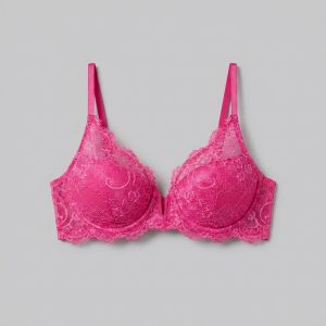 سوتین فانتزی زنانه اسمارا مدل گیپور لایه دار کد 009