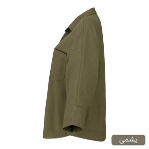 شومیز آستین بلند یقه برگردان زنانه السانا مدل پارلا کد 2568