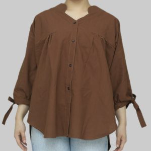 شومیز زنانه طرح پاپیون کد050