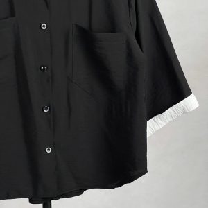 شومیز زنانه مدل آستین سه ربع پری کد AK1646