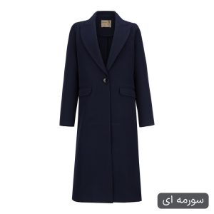 مانتو زیر زانو زنانه السانا مدل شمیس کد 2484