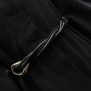 پانچو زنانه والا دوخت مدل پاییزه کمربندی کد VD - 2026