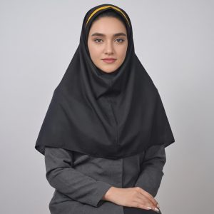 مقنعه مدل تل دار کد 90