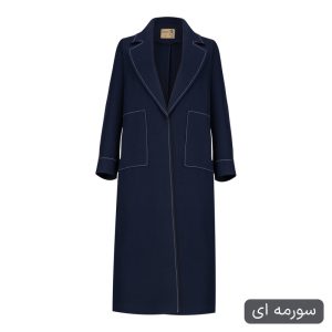 مانتو زیر زانو زنانه السانا مدل ناروین کد 2611