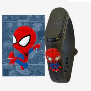 ساعت مچی دیجیتال پسرانه مدل Spiderman-tuch