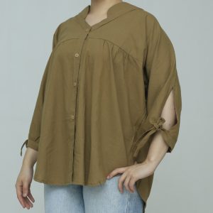 شومیز زنانه طرح پاپیون کد050