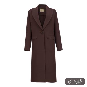 مانتو زیر زانو زنانه السانا مدل شمیس کد 2484