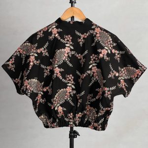 بامبر آستین کوتاه زنانه مدل سوزندوزی هندی کد AK1673