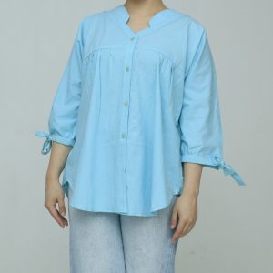 شومیز زنانه طرح پاپیون کد050