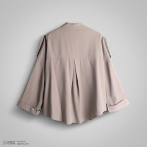 شومیز آستین بلند یقه برگردان زنانه السانا مدل الیسا کد 2591