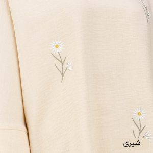 بلوز آستین بلند یقه هفت زنانه السانا مدل تانلی کد 2536